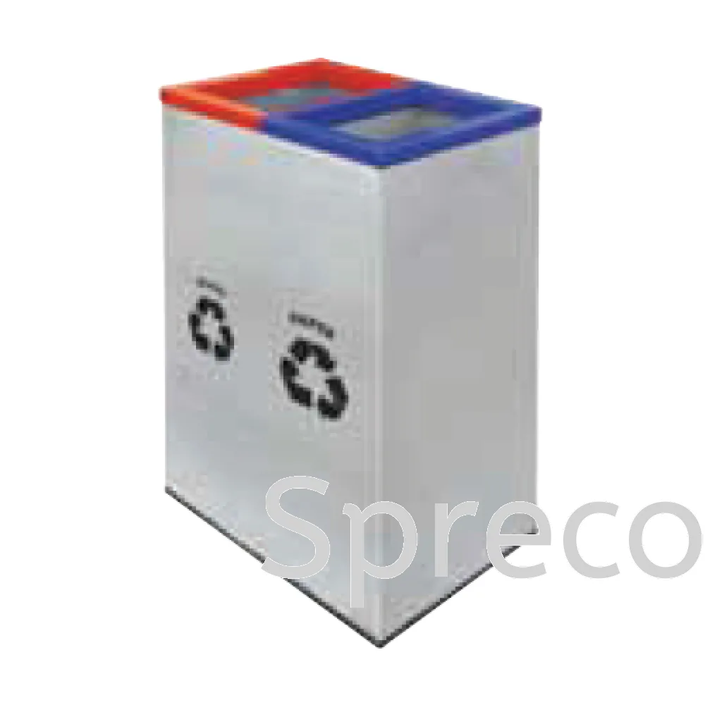 Outdoor & Commercial Recycle Bin | Stainless Steel Rubbish Bin - EF 015SR