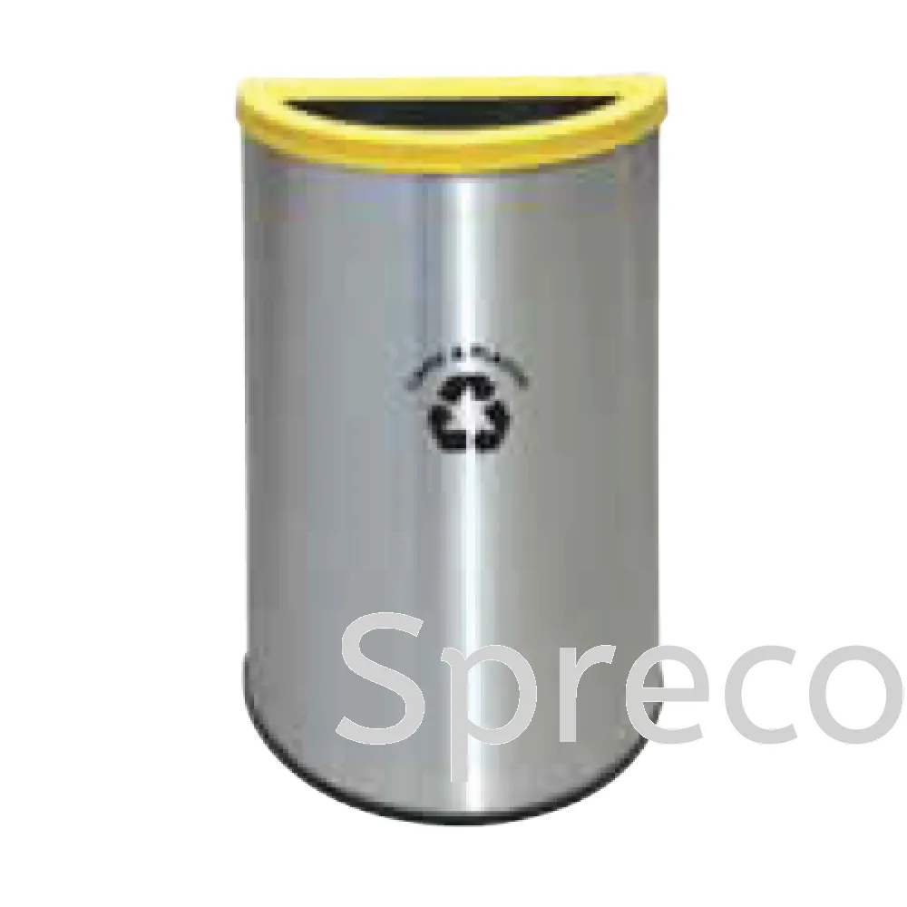 Outdoor & Commercial Recycle Bin | Stainless Steel Rubbish Bin - EF 012SR