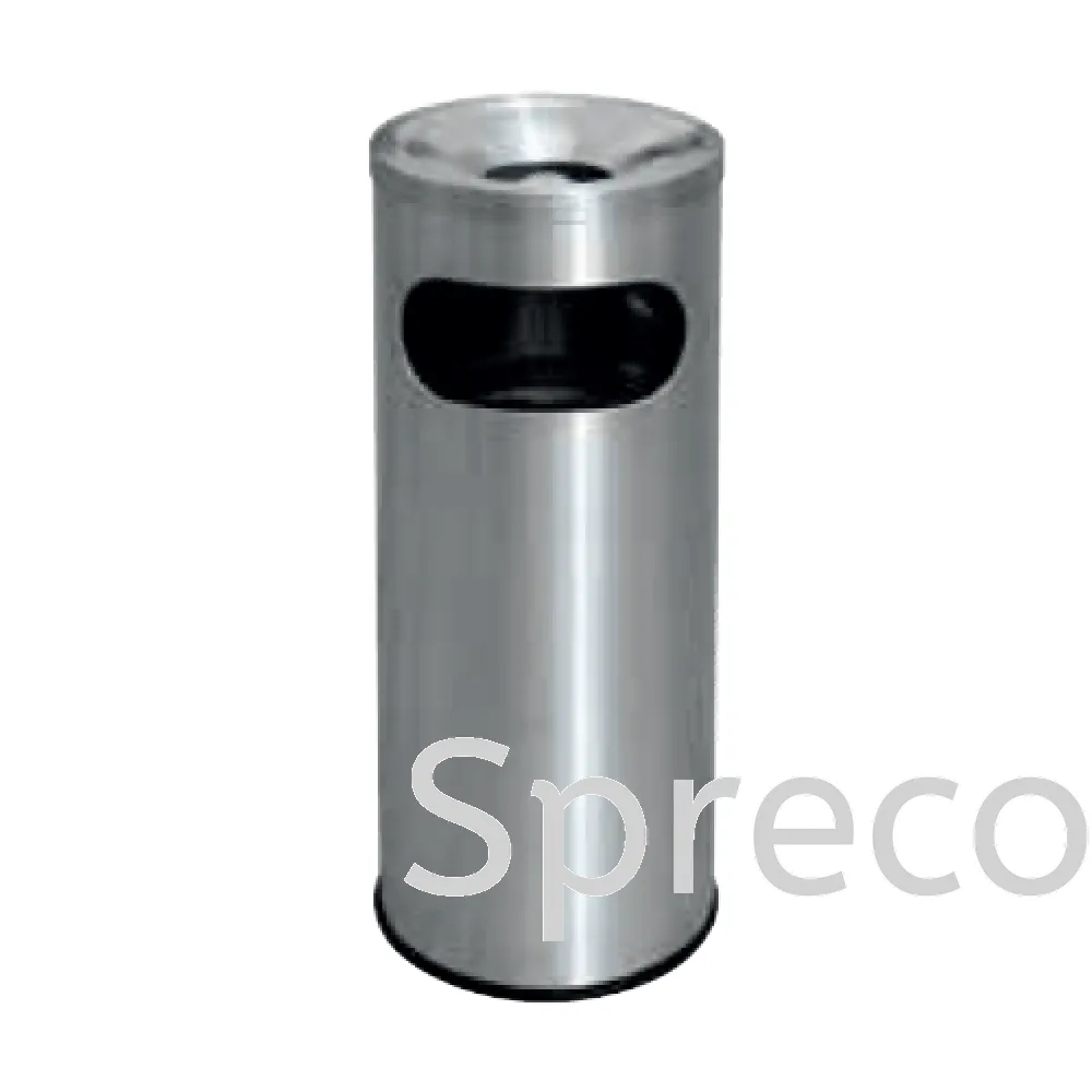 Stainless Steel Round Waste Disposal Bin - WDB 017SR